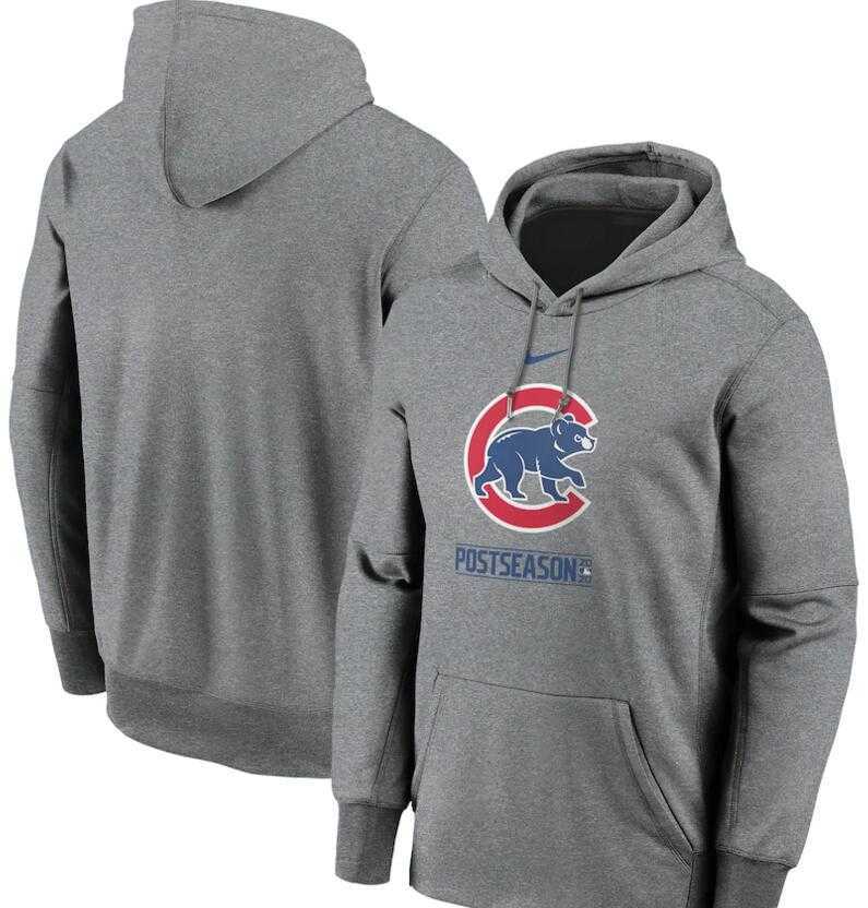 Men's Chicago Cubs Nike Gray 2020 Postseason Collection Pullover Hoodie,We sell and wholesale Men's Chicago Cubs Nike Gray 2020 Postseason Collection Pullover Hoodie on line form chian!